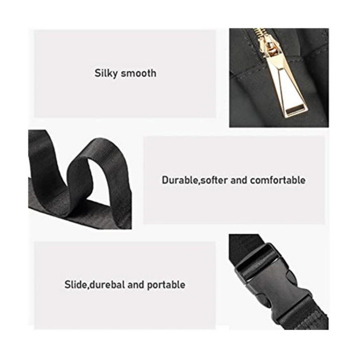 Fashionable hip bag with multiple compartments Stornfield
