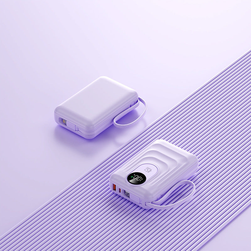 Portable power bank with fast wireless charging function and digital display Stornfield
