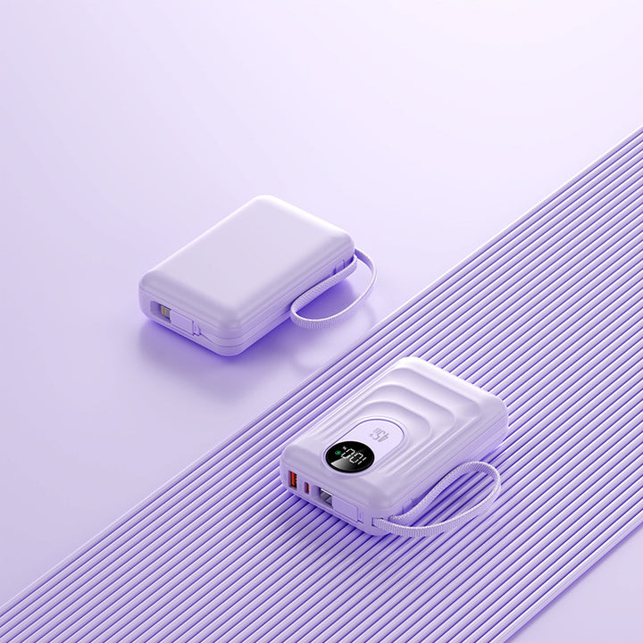 Portable power bank with fast wireless charging function and digital display Stornfield