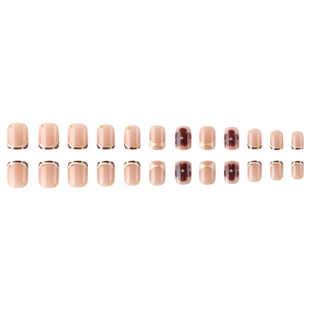 Elegant French Tip Press-On Nails Collection Stornfield