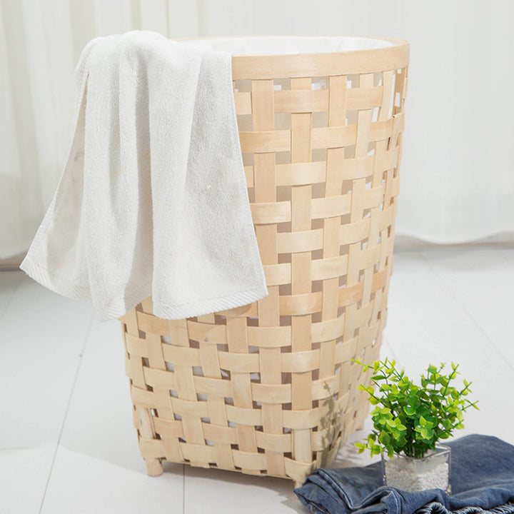 Woven Storage Basket for Books and Home Decor Stornfield