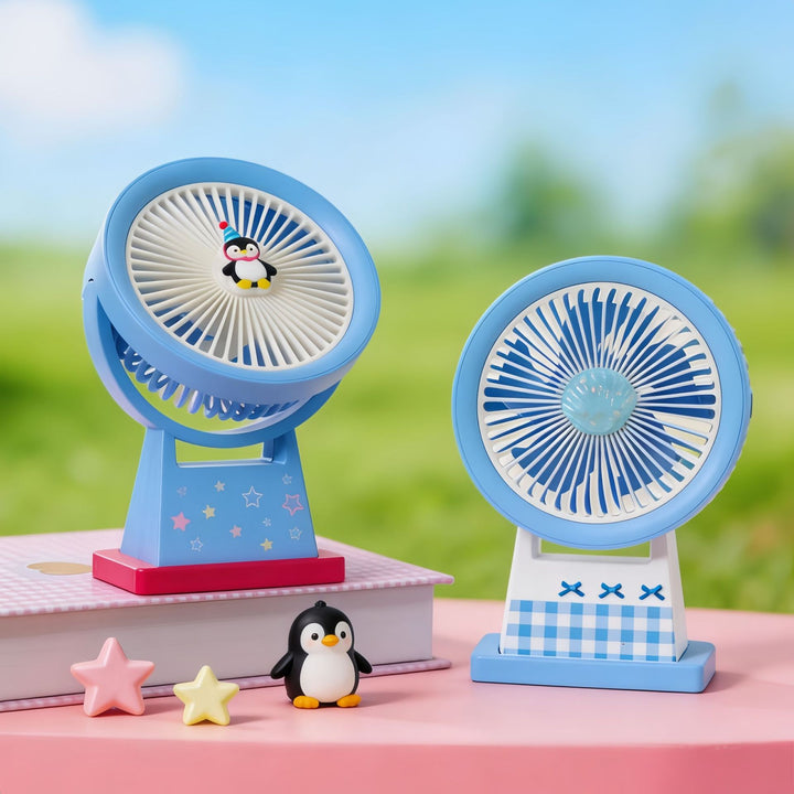 Ladies portable USB table fan with cute animal design Stornfield