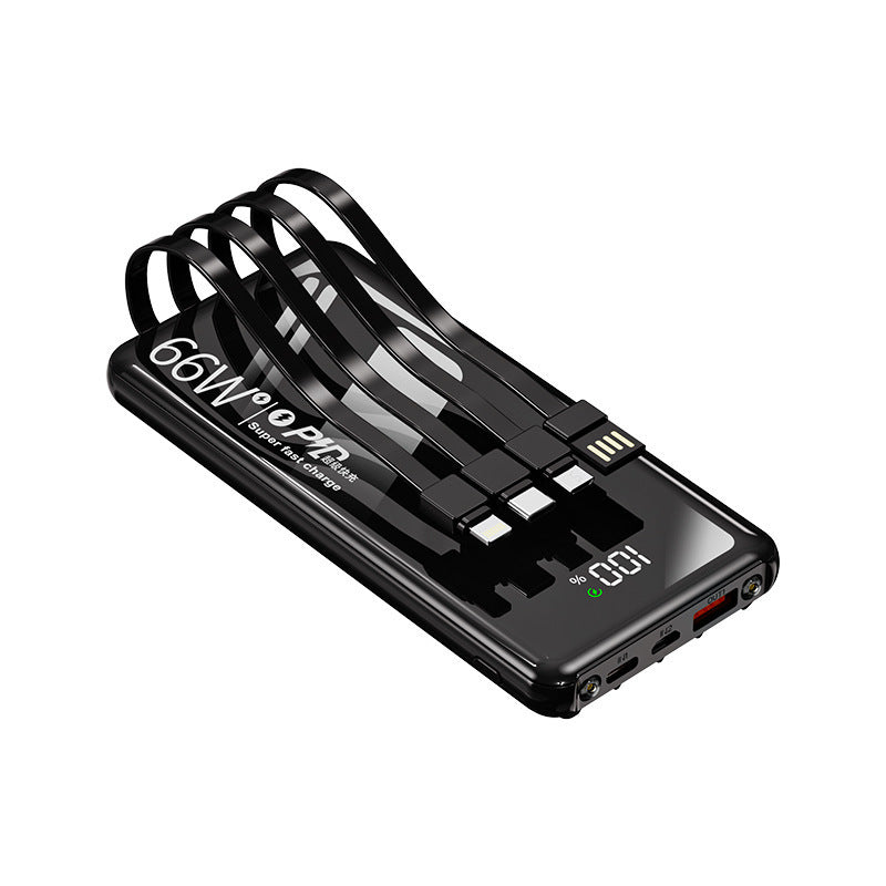 Portable power bank with integrated charging ports and high fast charging performance Stornfield