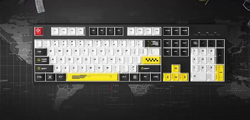Ocean-Themed Mechanical Keyboard Stornfield