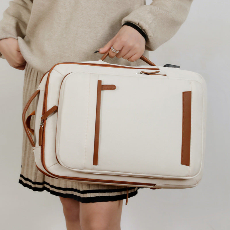 Elegant Structured Laptop Backpack Stornfield