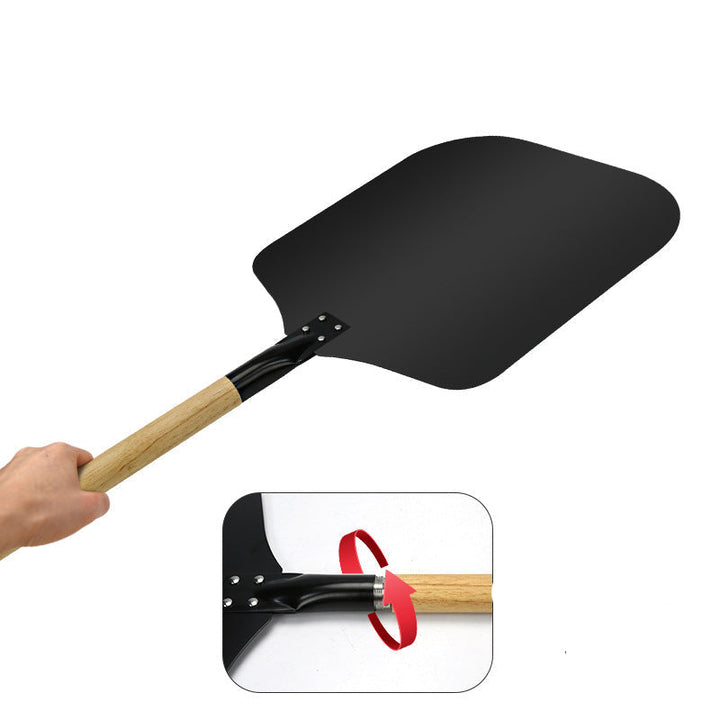Large Rectangular Nonstick Pizza Peel with Detachable Wooden Handle Stornfield