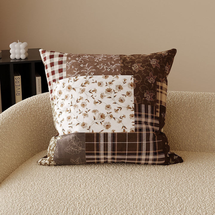 Decorative Checked Pillow