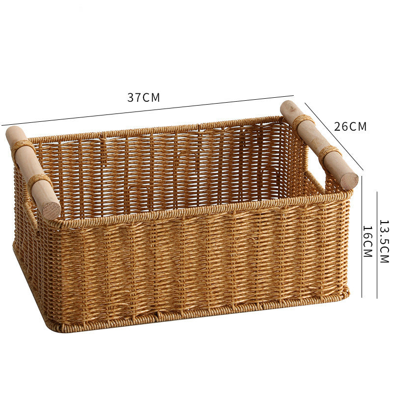 Handcrafted Utility Storage Basket Stornfield