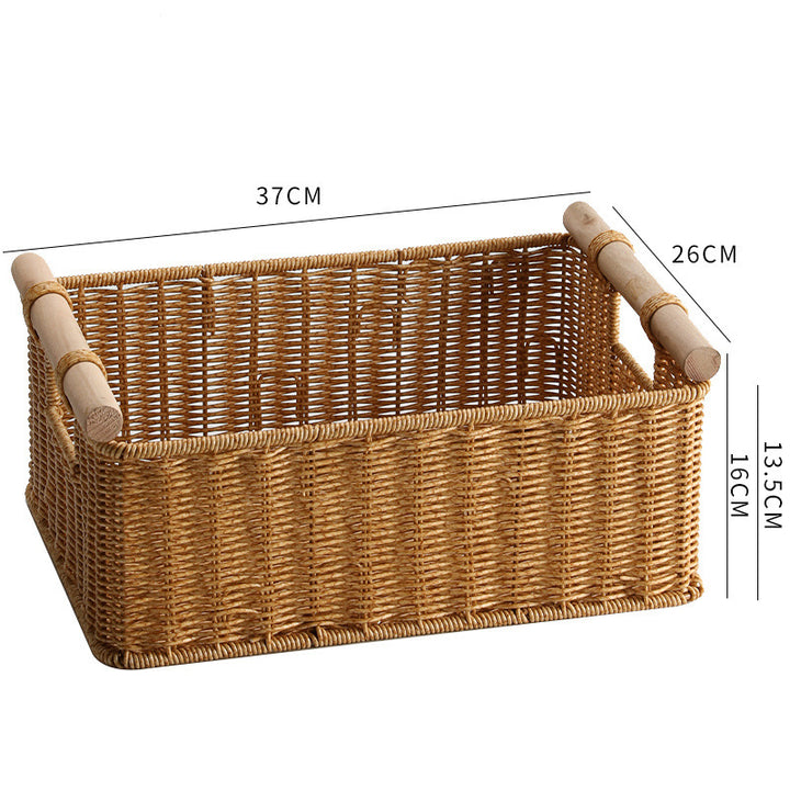 Handcrafted Utility Storage Basket Stornfield