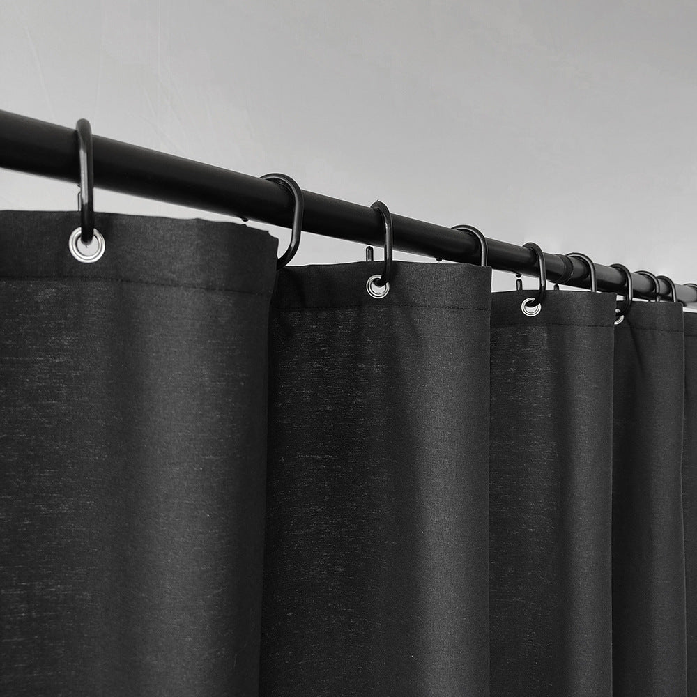 Geometric Fringe Shower Curtain Stornfield