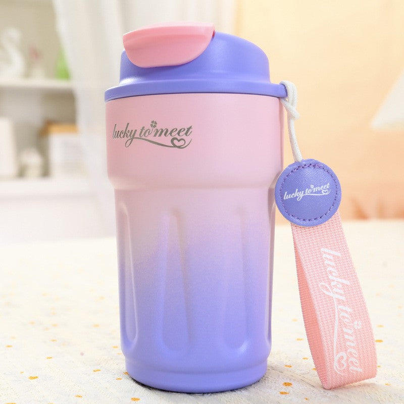 Women's insulated drinking bottle with practical flip top Stornfield