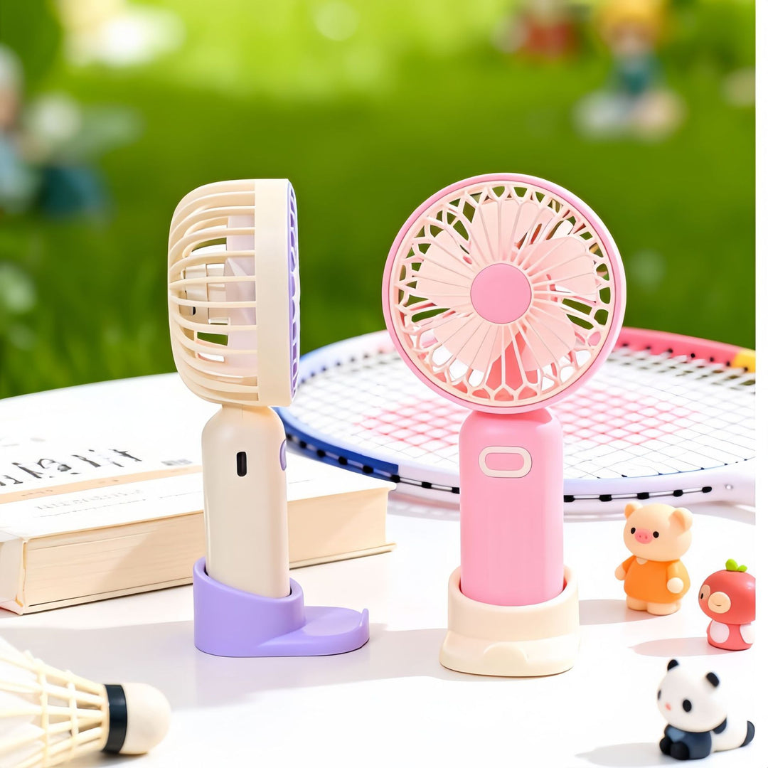 Women's Portable USB Hand Fan with Ergonomic Design Stornfield