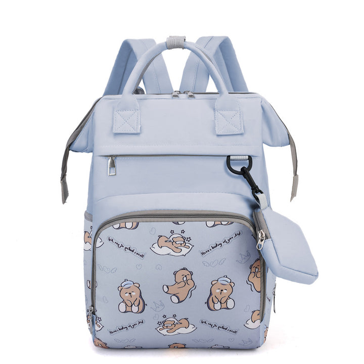 Playful Animal Print Backpack Stornfield