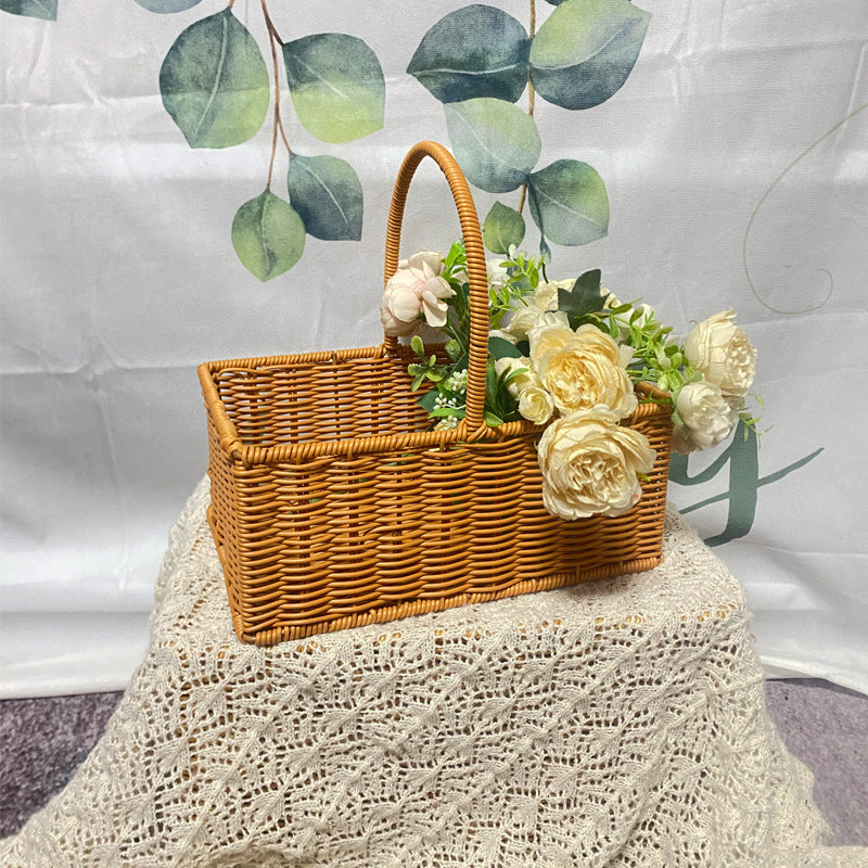 Unisex basket made of woven material Stornfield