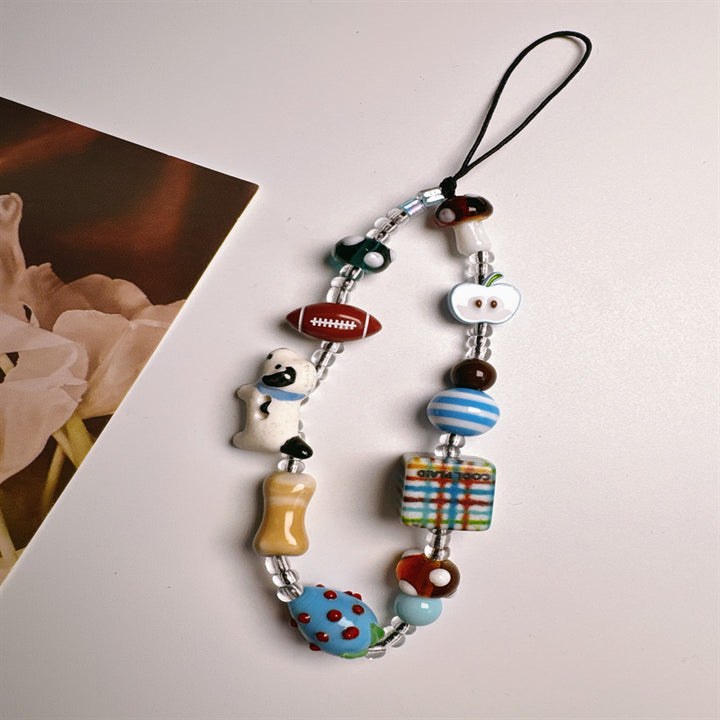 Fun-Themed Beaded Eyewear Lanyard Stornfield