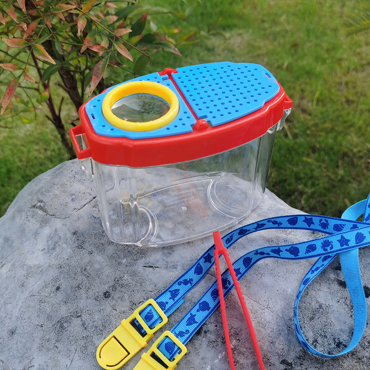 Unisex storage toy with magnifying glass Stornfield