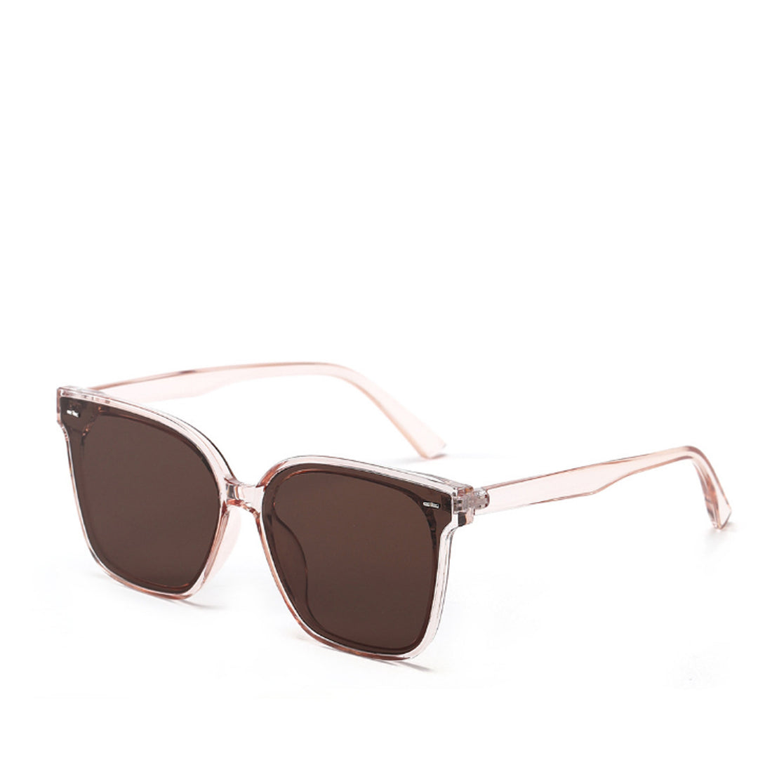Women's modern square sunglasses with transparent frame Stornfield 1780030387
