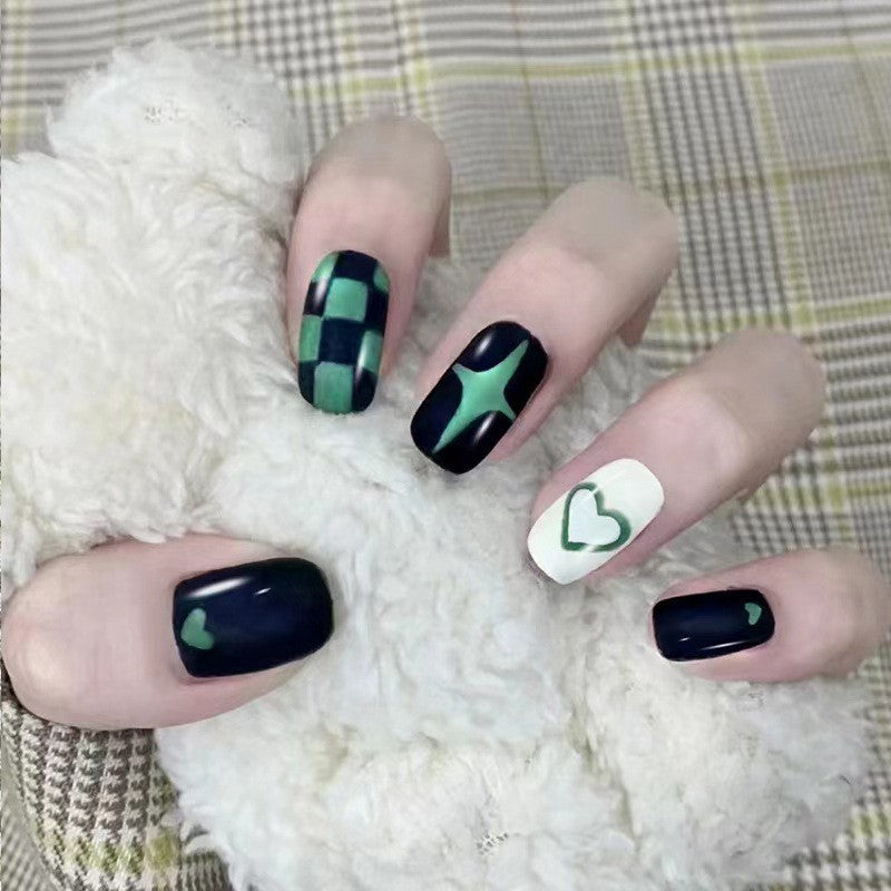Creative Nail Art Set with Geometric Patterns Stornfield