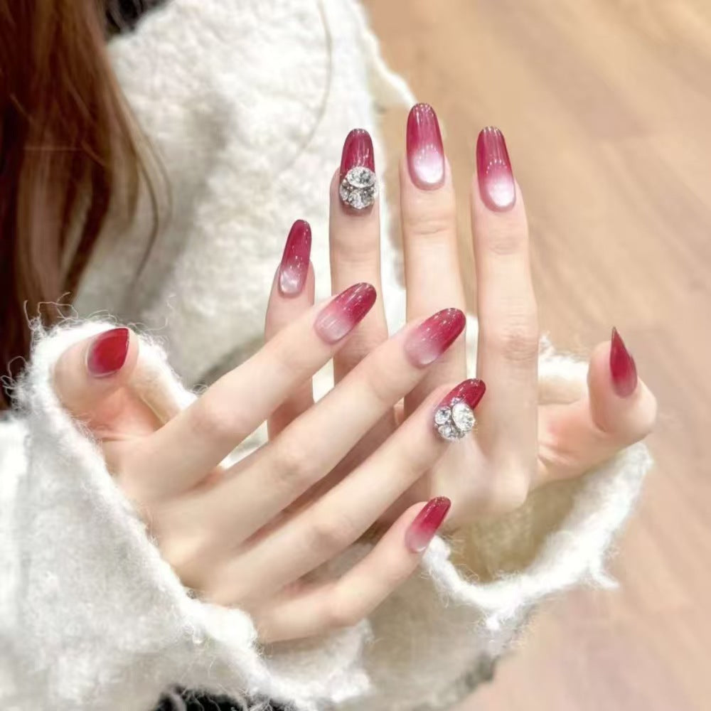 Cute Bear-Themed Press-On Nail Set Stornfield
