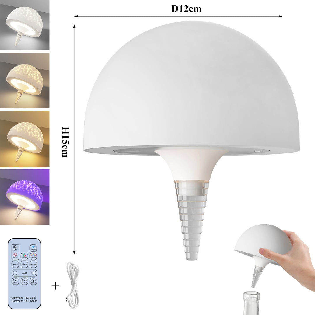 Modern Touch-Control Nightstand Lamp