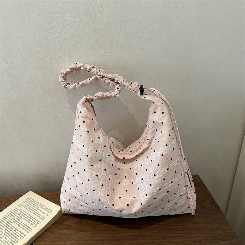 Stylish Fabric Slouchy Hobo Bag