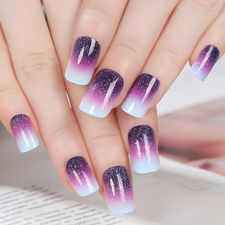 Acrylic nails with luxurious ombre effect Stornfield