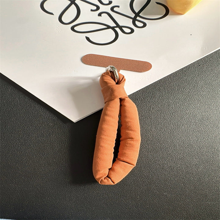 Decorative Soft Fabric Keychain Holder Stornfield