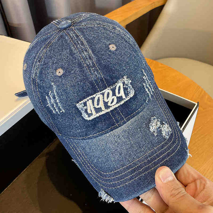 Women's Distressed Denim Cap Stornfield