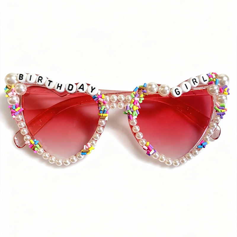 Playful Themed Cat-Eye Sunglasses Stornfield