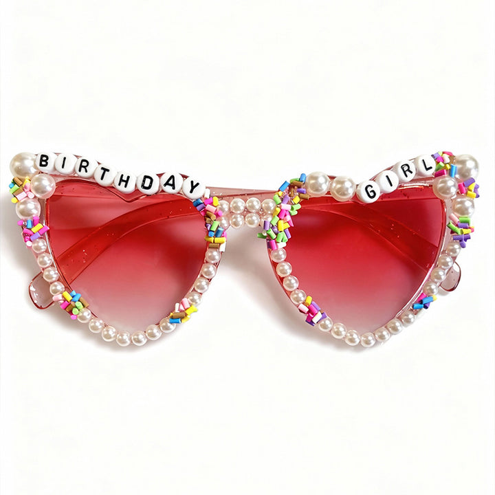 Playful Themed Cat-Eye Sunglasses Stornfield