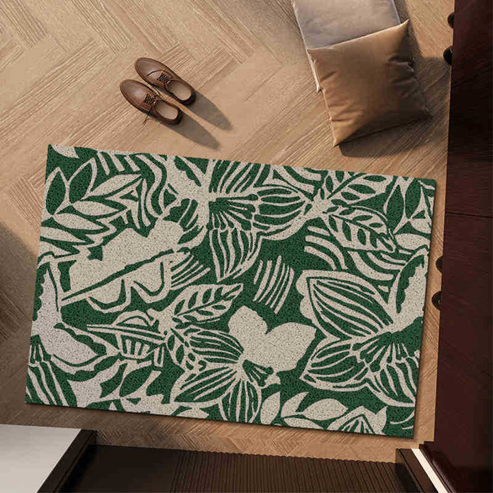 Botanical Patterned Indoor Area Rug