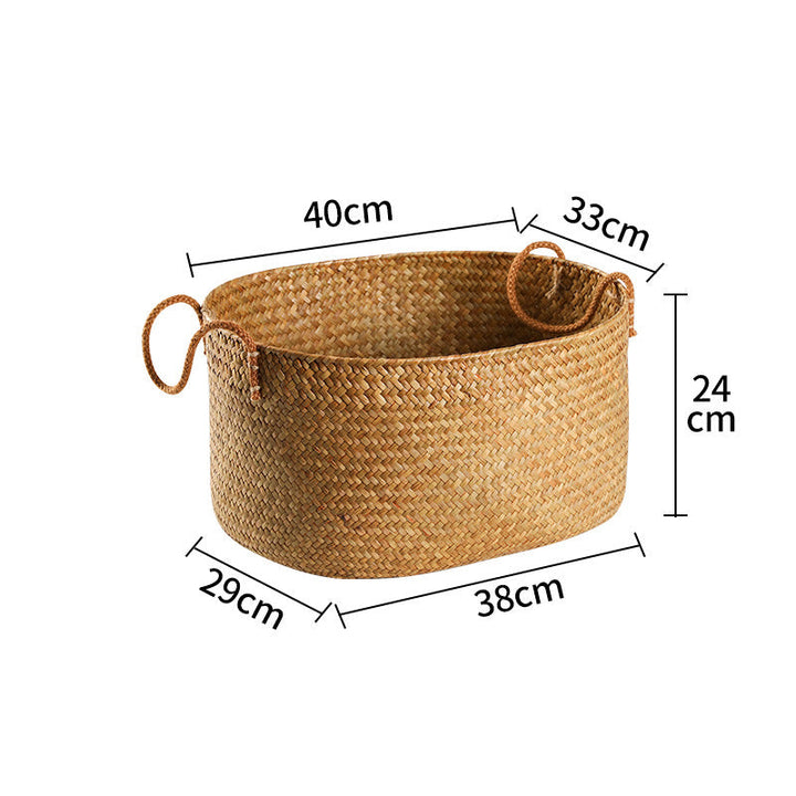 Large Handwoven Storage Basket Stornfield