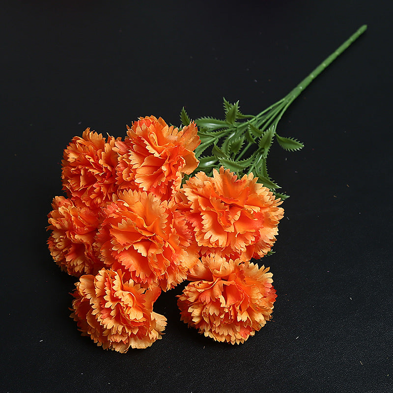 Artificial Carnation Bouquet for Home Decor Display