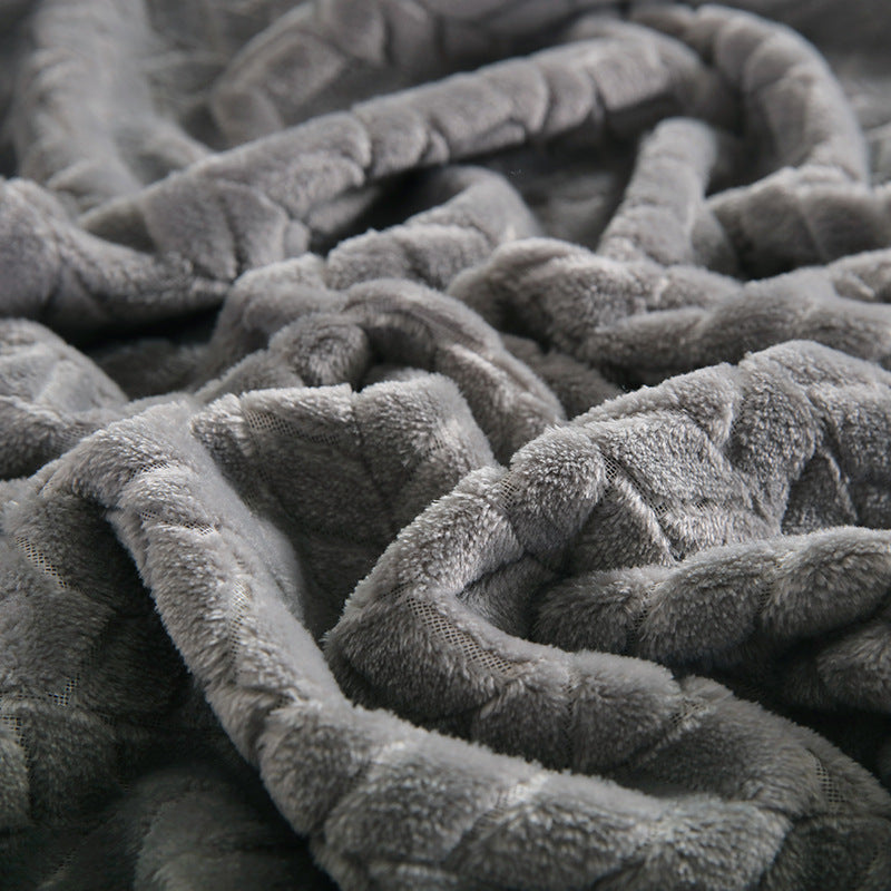 Luxury Textured Throw Blanket