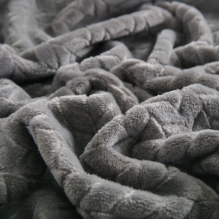 Luxury Textured Throw Blanket