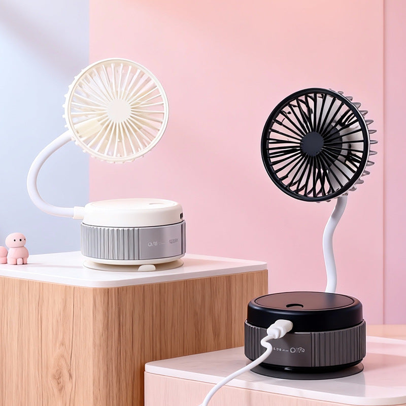 Ladies Portable Handheld Fan with Flexibly Adjustable Tilt Mechanism Stornfield