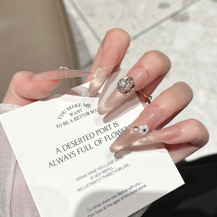 Elegant Acrylic Press-On Nail Art Stornfield
