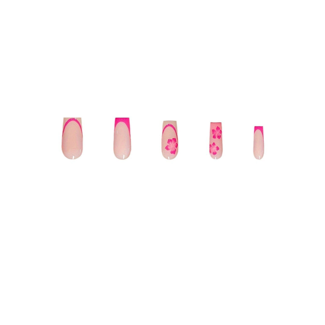 Floral Design Press-On Nail Art Stornfield