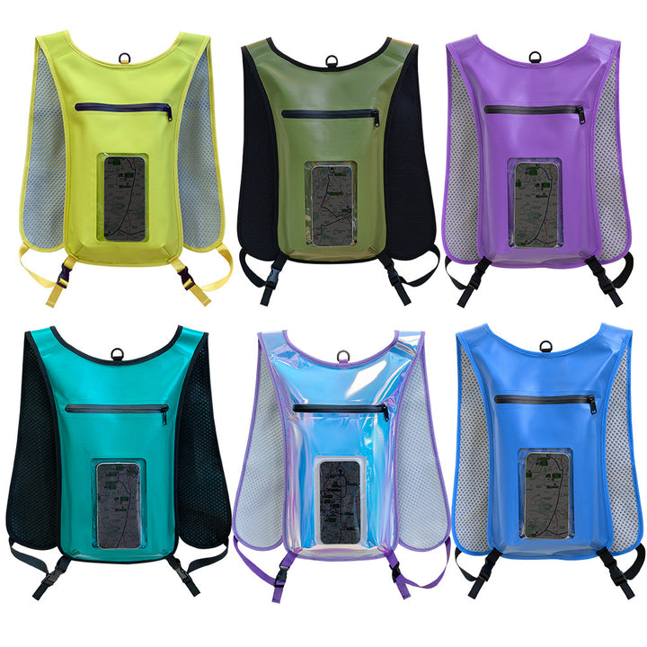 Waterproof Smartphone Backpack with Transparent Front Pocket Stornfield