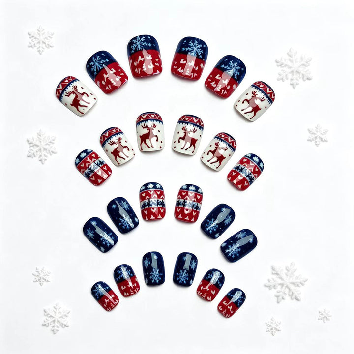 Winter Acrylic Nail Set Stornfield