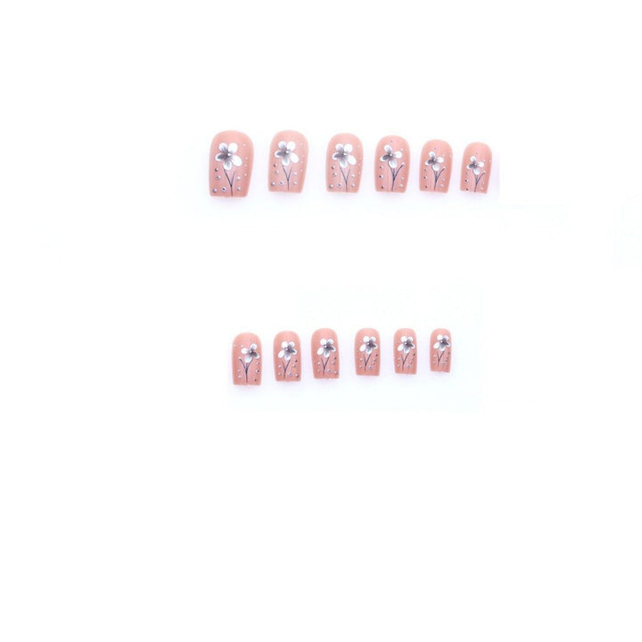 Floral Embellished Nail Art Stornfield