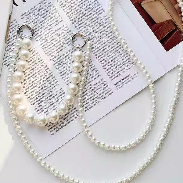Stylish Pearl and Chain Necklace Stornfield