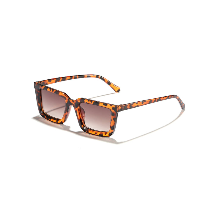 Women's modern square sunglasses with mirrored lenses Stornfield