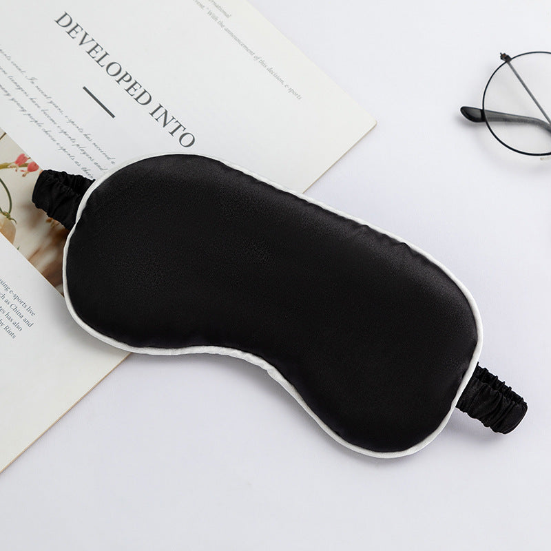 Unisex nan luxurious satin sleep mask with adjustable elastic band and soft padding Stornfield