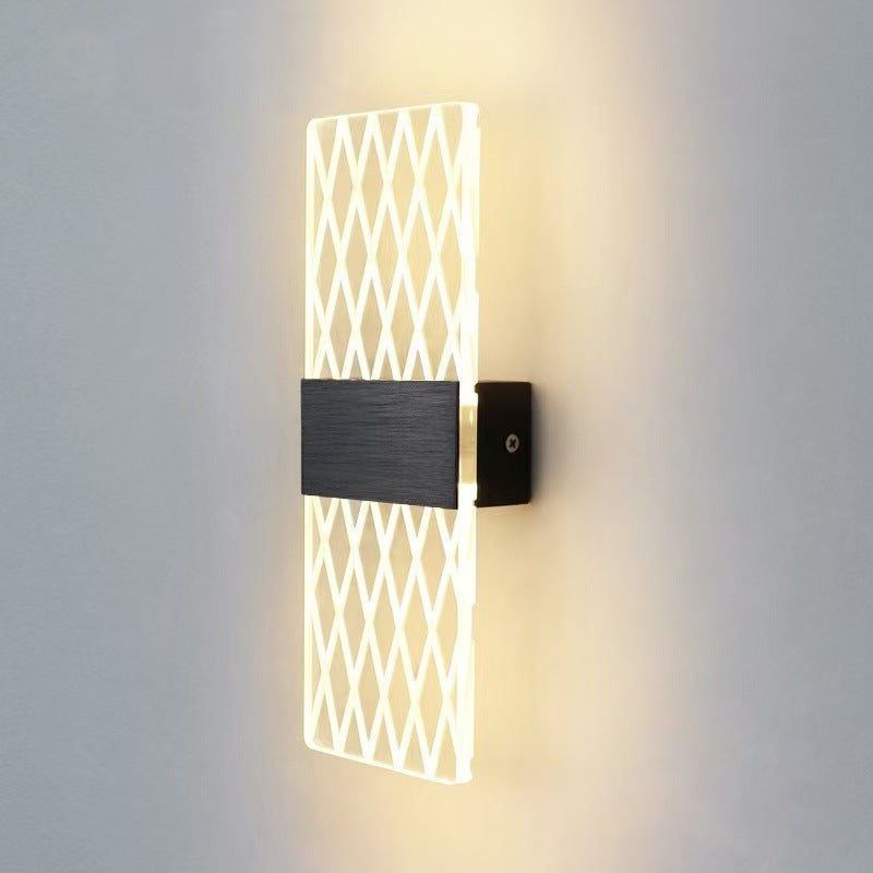 Contemporary Crystal Wall Sconce