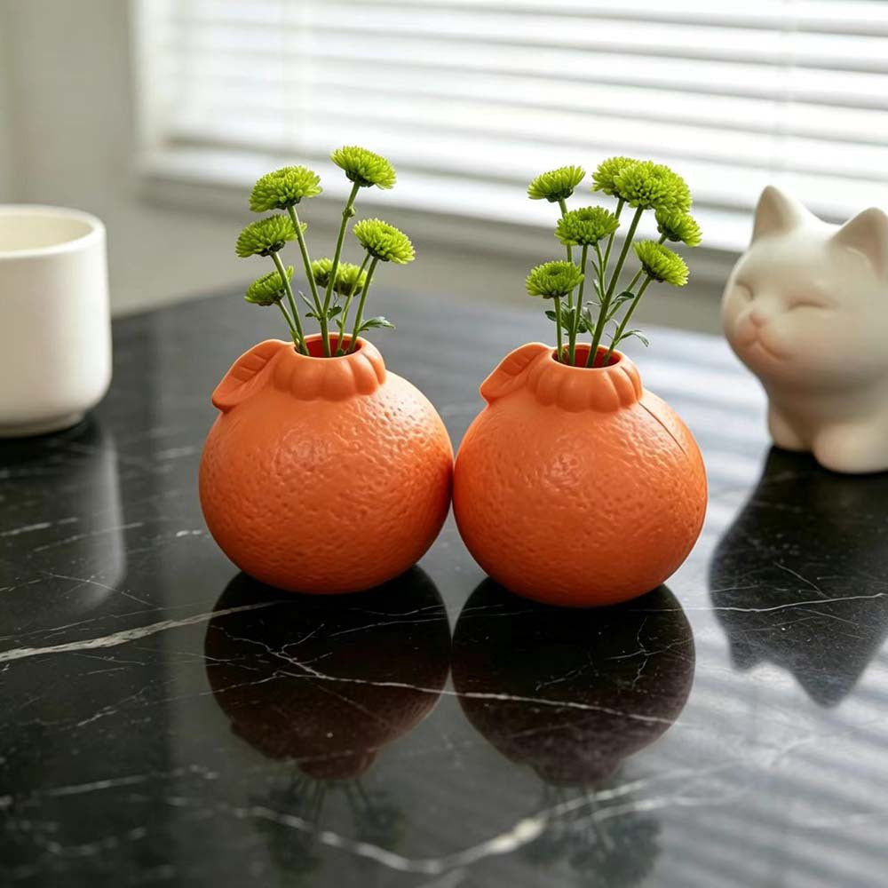 Decorative Stornfeild Orange Fruit Holder