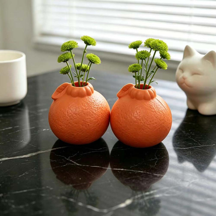Decorative Stornfeild Orange Fruit Holder