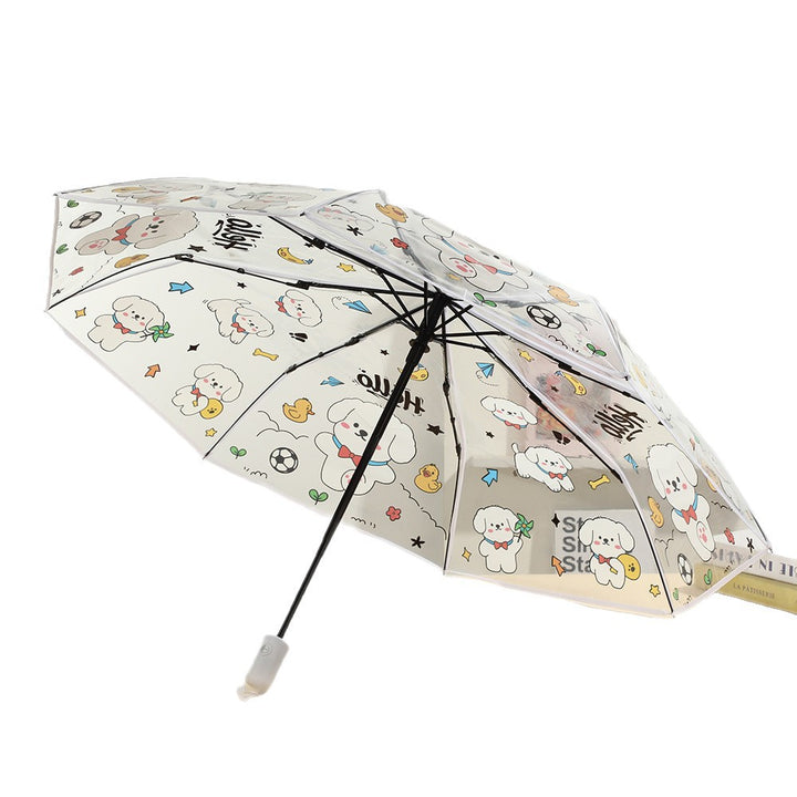 Women Pet Motif Umbrella Stornfield