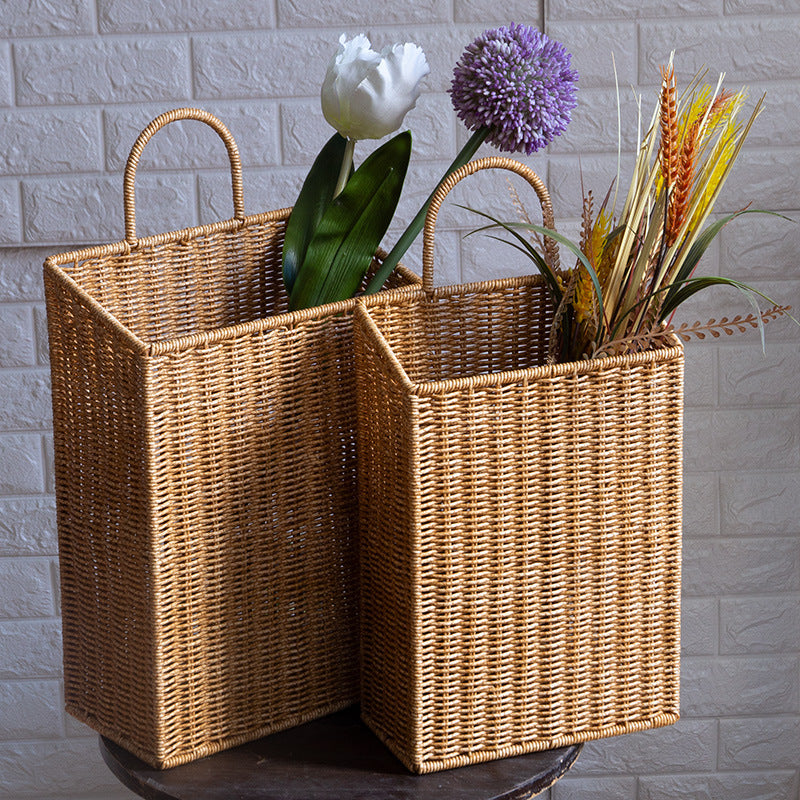 Unisex storage basket with practical carrying handle Stornfield
