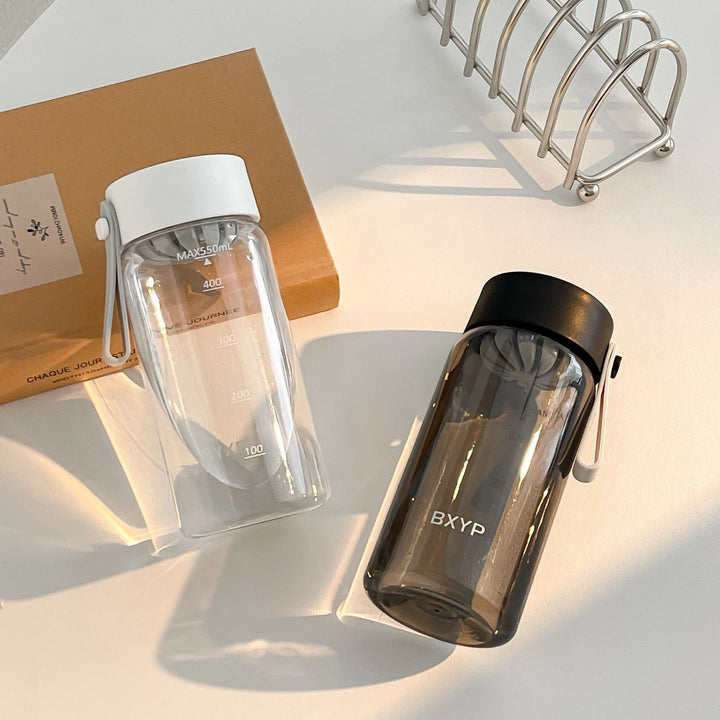 Women's BPA-free drinking bottle with smart lid from Stornfield